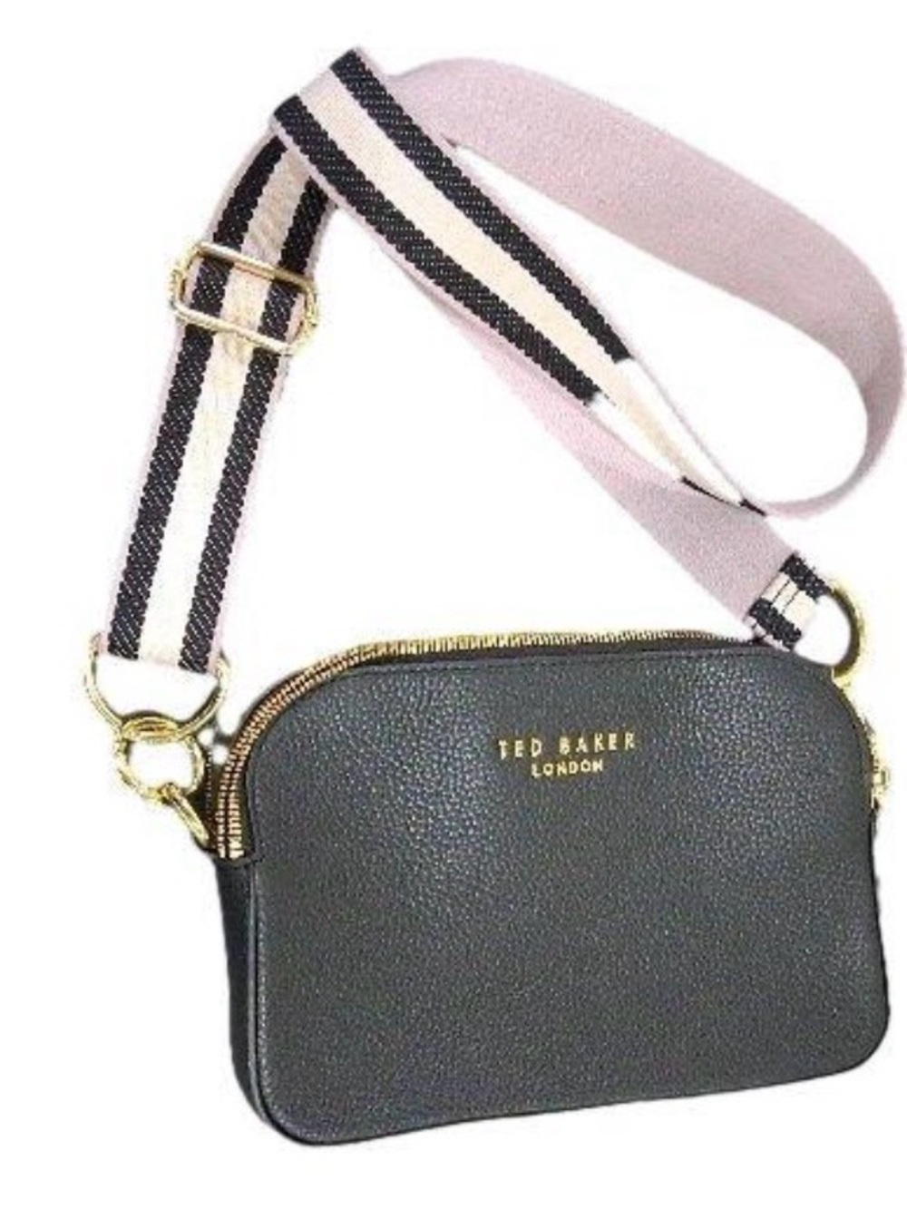 New condition Ted Baker Amerrah Branded Strap
Leather Crossbody Bag